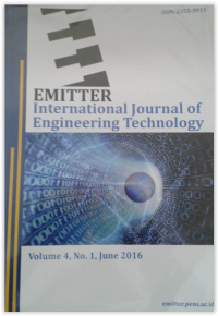 EMITTER International Journal of Engineering Technology Vol 4, NO.1,June 2016