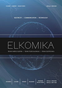ELKOMIKA Teknik Energi Elektrik, Teknik Telekomunikasi, Teknik Elektronika Volume 5 Nomor 2 Januari 2017